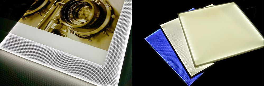 LED backlighting panels