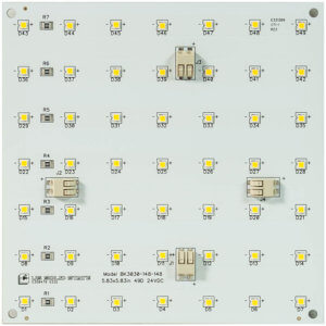 Large LED backlighting module made in the USA