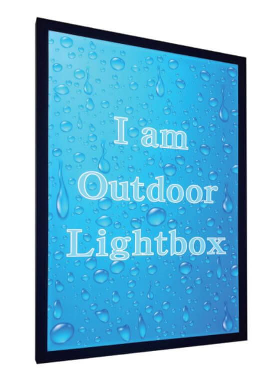 Lightboard LED panel for wet locations
